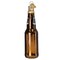 World Christmas Blue Moon Bottle - 1 Glass Ornament 4.5 Inch, Glass 4.5 Inch Blue Moon Longneck Bottle Summer Tree Ornament , Ornament Brewery Ale Beer Beverage